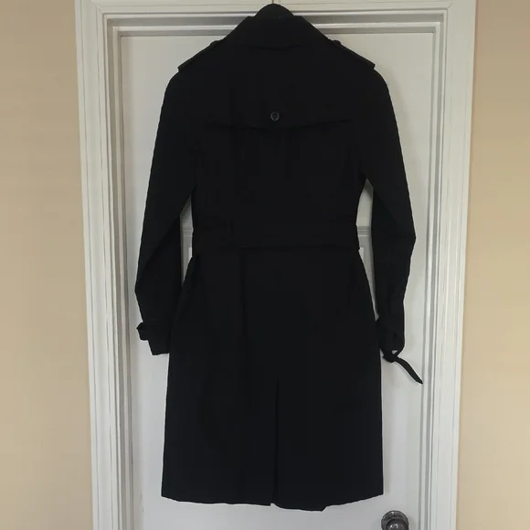 Burberry Classic Black Belted Trench Coat - Picture 5 of 15